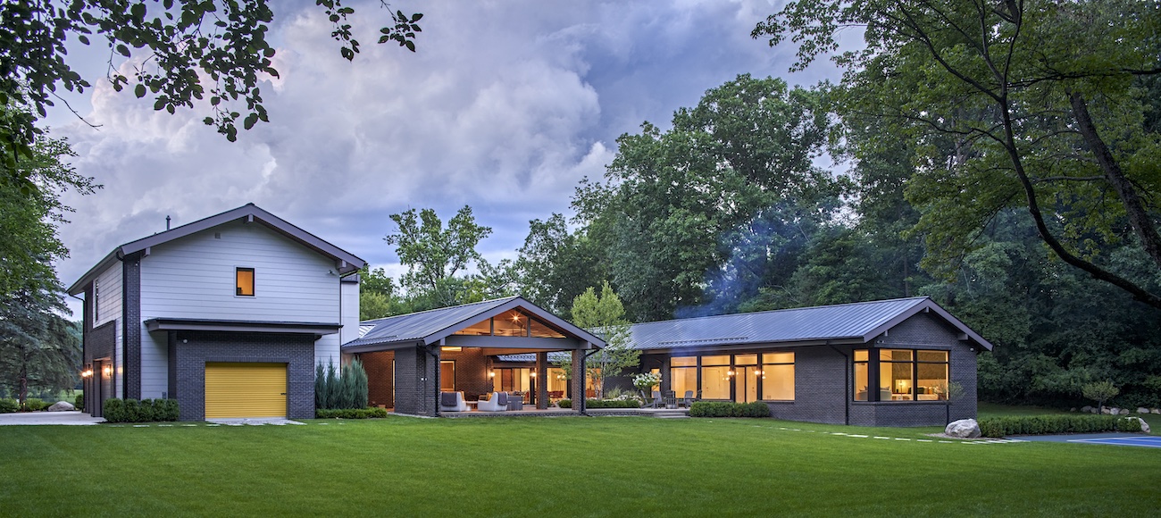 a large lawn in front of a house