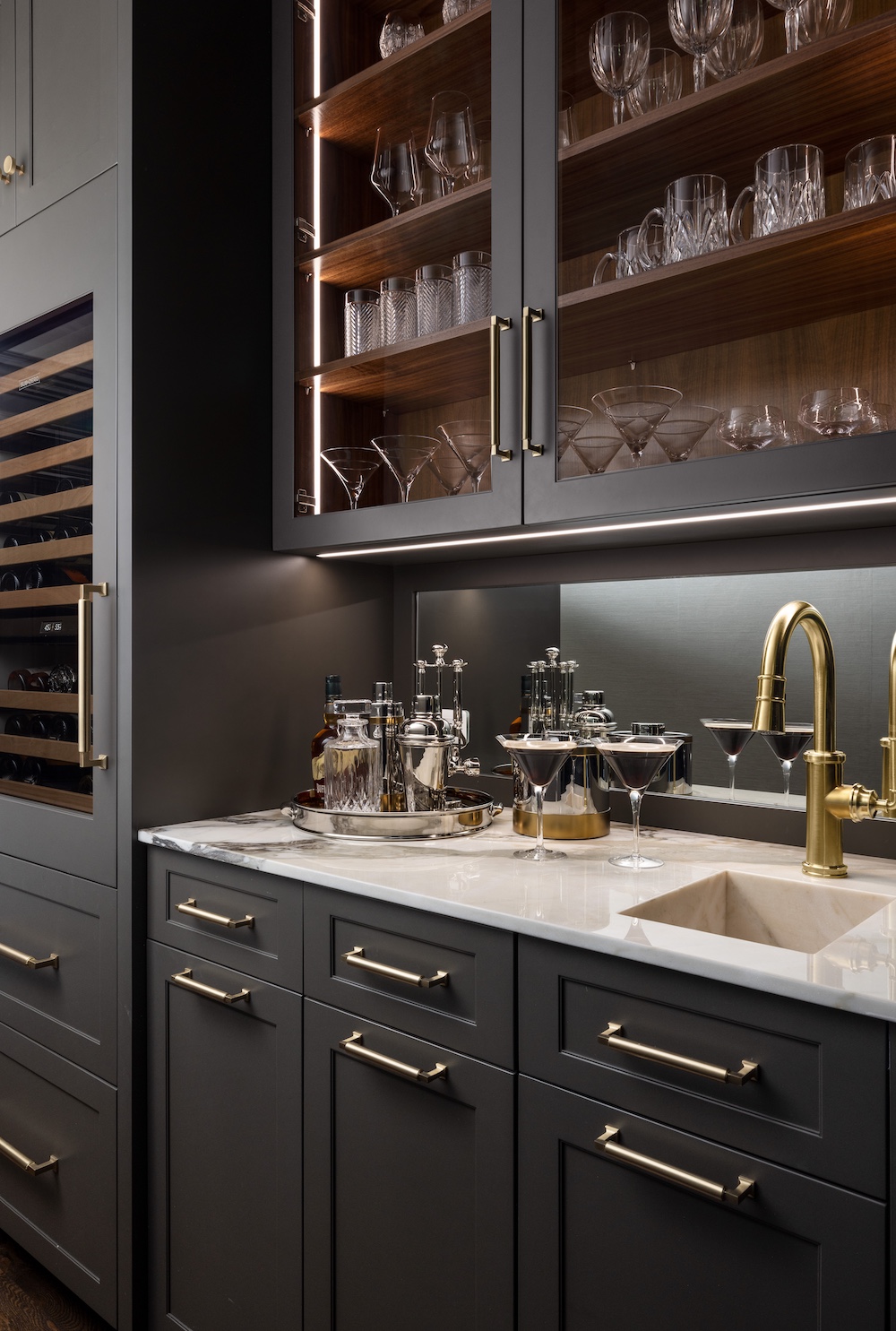 a kitchen with a stove and a sink